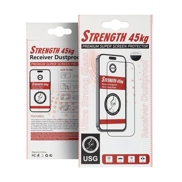 Szkło hartowane ULTRA STRONG 45kg do IPHONE 14 PRO MAX