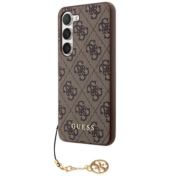 GUESS futerał do SAMSUNG A55 GUHCSA55GF4GBR (PU 4G with Charm) brązowy