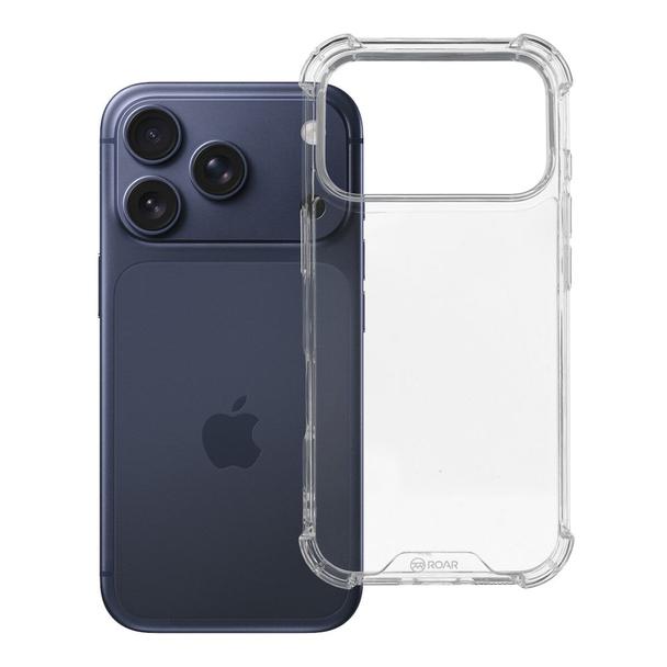 ROAR futerał ARMOR do IPHONE 18 Pro / 17 Pro transparentny