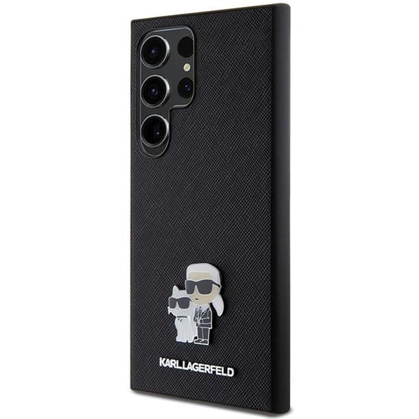 KARL LAGERFELD futerał do SAMSUNG S24 Ultra KLHCS24LPSAKCMPK (SAFFIANO KC PIN) czarny