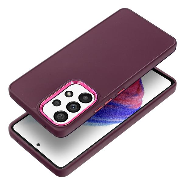Futerał do Samsung A53 5G Frame fioletowy