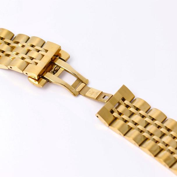Pasek do zegarka 22 mm Titmo Strap S4 stalowa bransoleta złoty