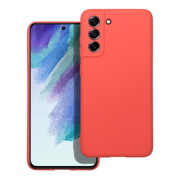 Futerał do Samsung S21 FE Silicone brzoskwiniowy