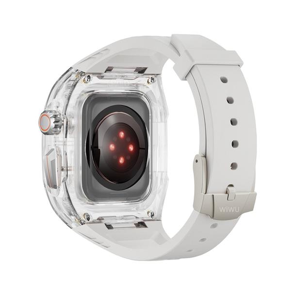 WiWU - Pasek do smartwatcha Wi-WB013 Rambo Watch Band 42/44/45mm - biały