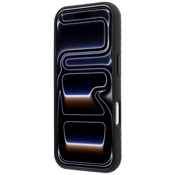BMW futerał do IPHONE 18 Pro/17 Pro kompatybilny z MagSafe (Carbon Metal Logo) czarny