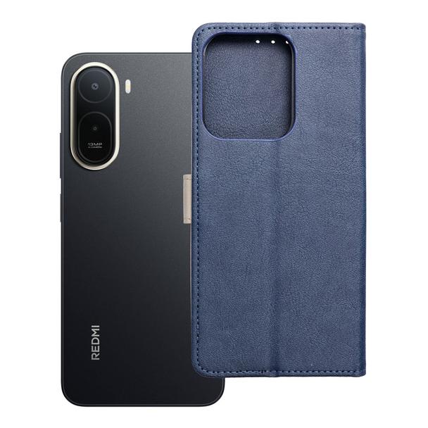 Etui z klapką na Xiaomi Redmi A7 PRO Split Book granatowo-kremowe