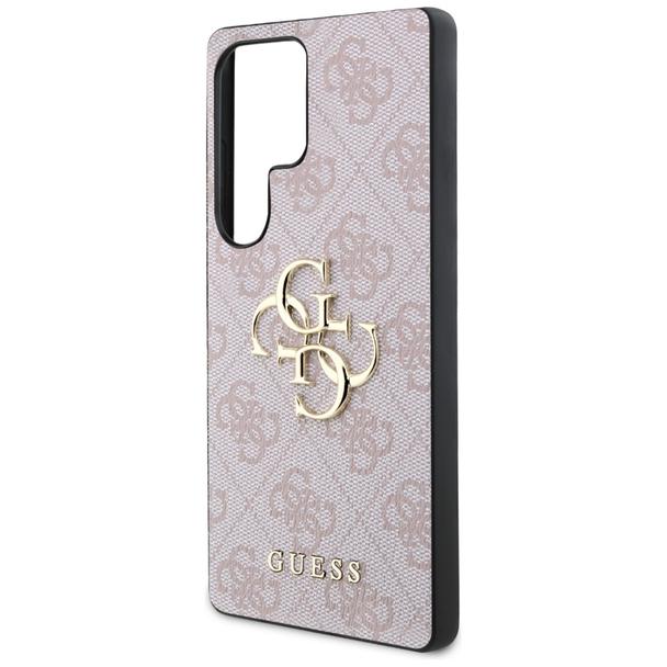 GUESS futerał do SAMSUNG S25 Ultra GUHCS25L4GMGPI (4G PU Big Logo) różowy