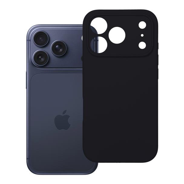 Etui na iPhone 18 Pro Max / 17 Pro Max Silicone 2mm (camera protection) czarne