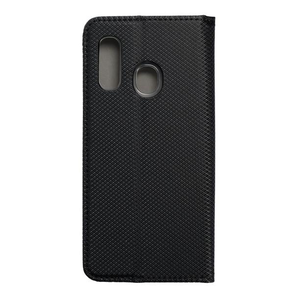 Etui z klapką na Samsung A40 Smart Case Book czarne