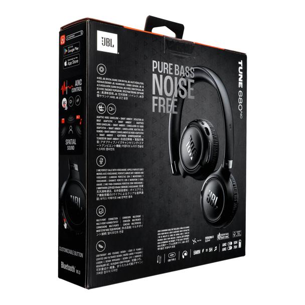 Słuchawki bezprzewodowe nauszne JBL Tune 680NC czarne