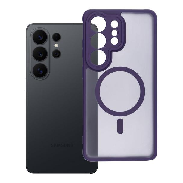 Futerał do Samsung S26 ULTRA Full Matte Mag Cover zgodny z MagSafe fioletowy