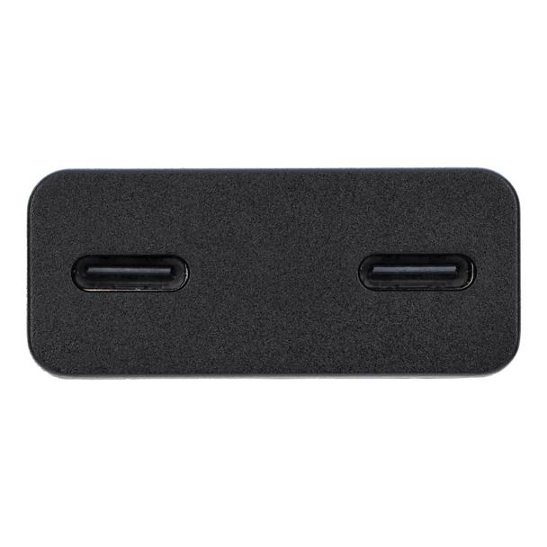 Ładowarka sieciowa do telefonu Blue Star Slim GaN 2 x USB C QC4.0 PD 3A 30W TFK-SC-30WCC czarna