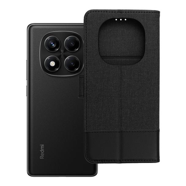Etui z klapką na Xiaomi Redmi Note 14 PRO 4G Gomma Book czarne