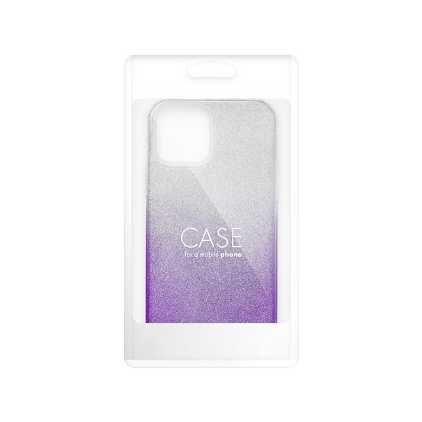 Futerał do iPhone 11 PRO Shining transparentny fioletowy