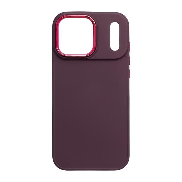 Etui na iPhone 17 Pro Max / 18 Pro Max Frame dark cherry