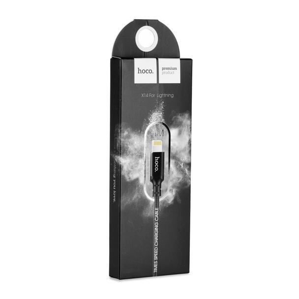 Kabel USB A do Lightning Hoco 1 m X14 czarny