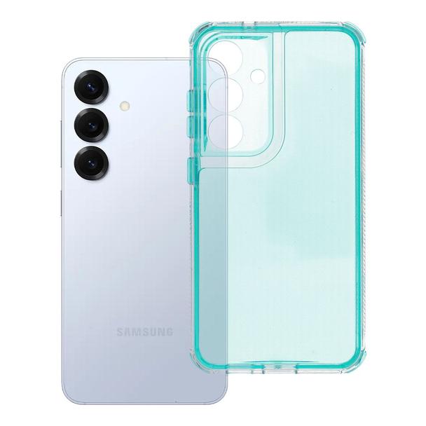 Futerał do Samsung S25 Matrix Clear miętowy