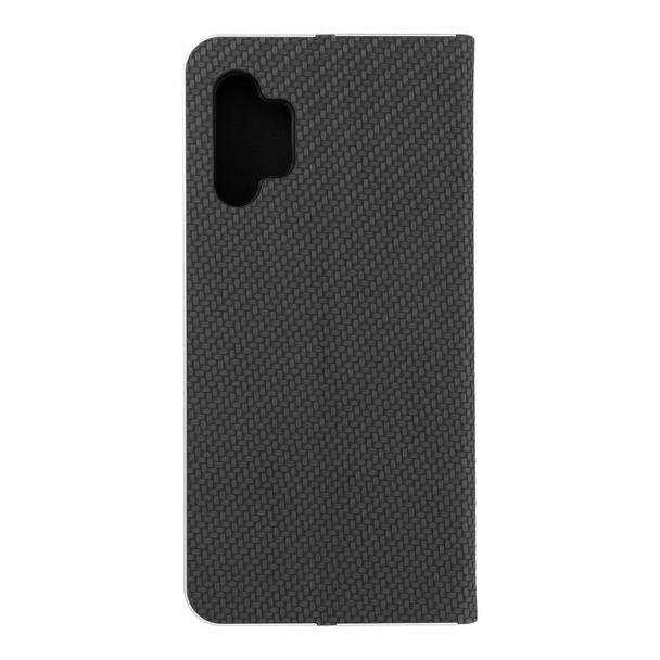 Etui z klapką na Samsung A32 5G Luna Book Carbon czarne