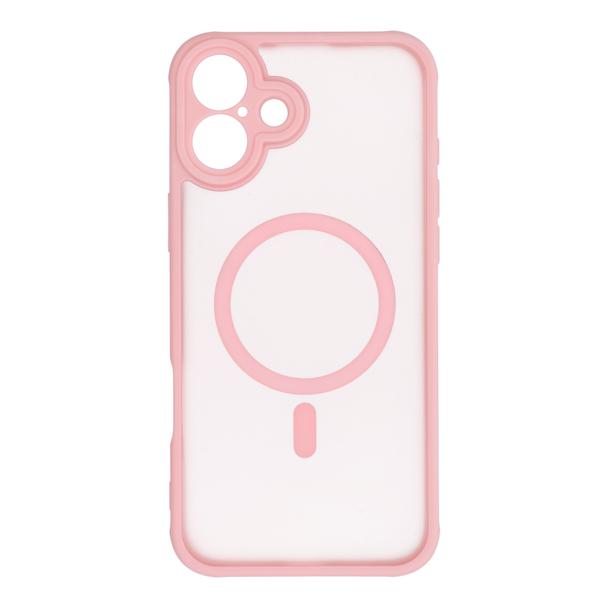 Futerał FULL MATTE MAG COVER kompatybilny z MagSafe do IPHONE 11 Pro jasny różowy