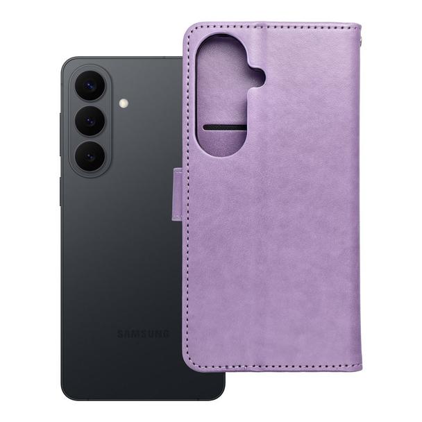 Etui z klapką na Samsung S26 Mezzo Book łapacz snów fioletowe