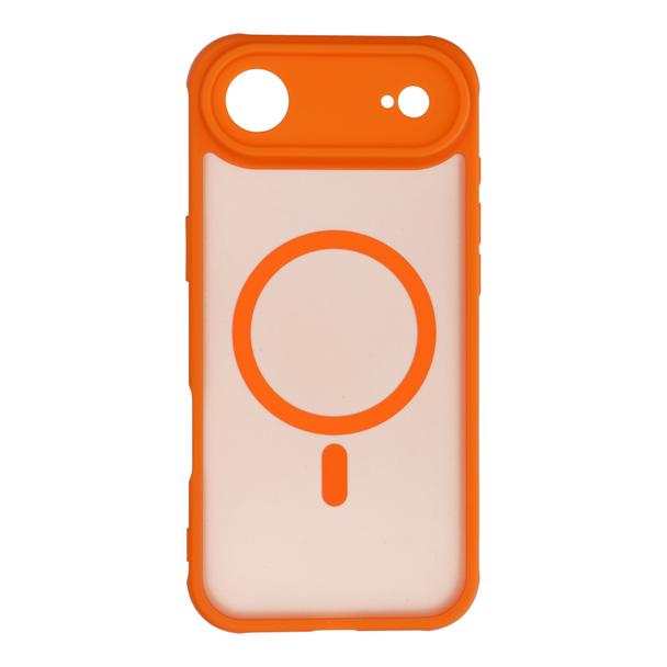 Futerał do iPhone 17 AIR Full Matte Mag Cover zgodny z MagSafe pomarańczowy