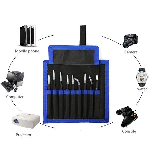 UF-TOOLS - Zestaw pincet ESD-9 (9szt.)