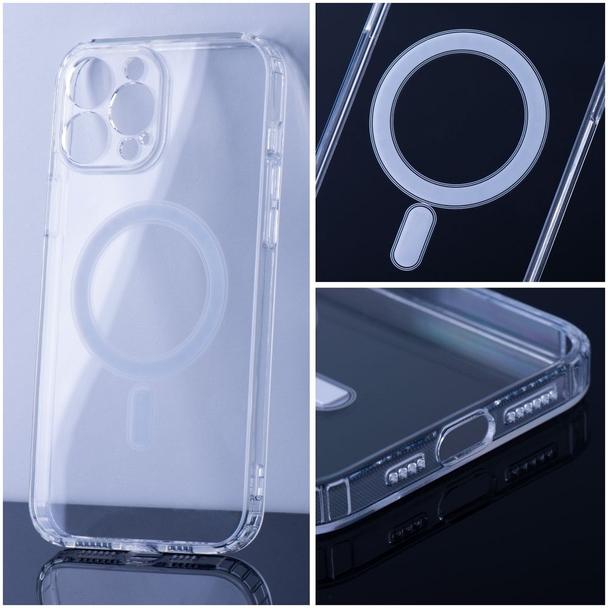 Futerał do Samsung S25 Clear Mag Cover (STR) zgodny z MagSafe transparentny