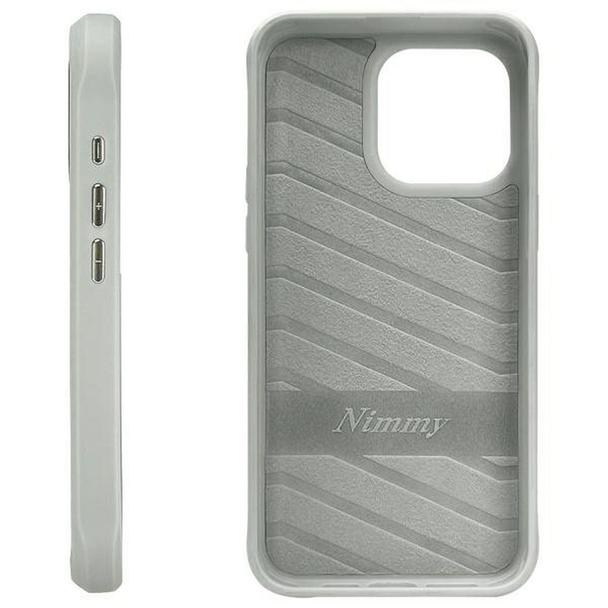 NIMMY futerał GLASSES COOL DOG do IPHONE 15 Pro szary