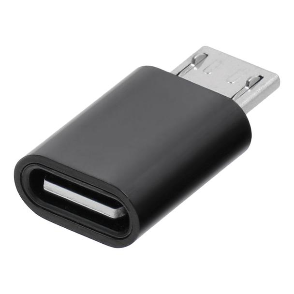 Adapter USB C do Micro USB Blue Star czarny