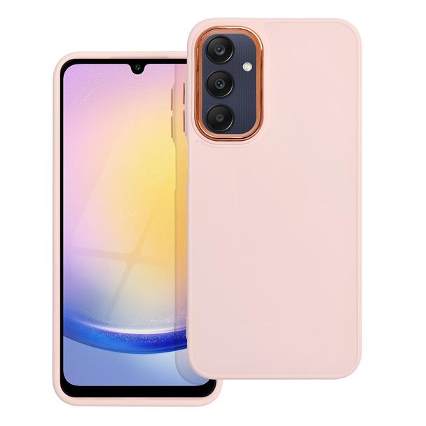 Futerał FRAME do SAMSUNG A25 5G pudrowy róż