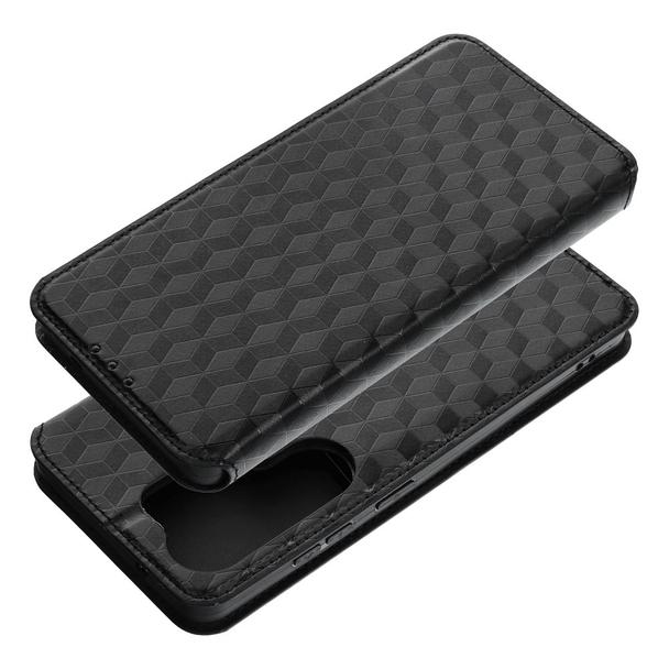 Etui z klapką na Motorola G37 POWER Cubic Book czarne