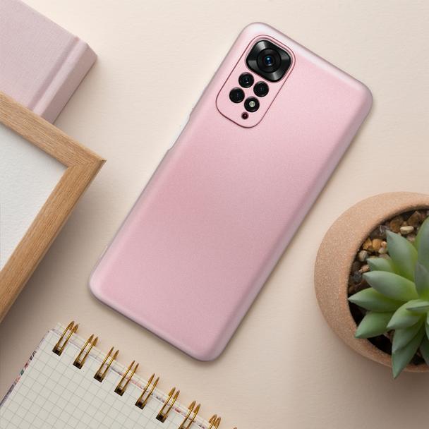 Futerał do Xiaomi Redmi 12C Metallic różowy
