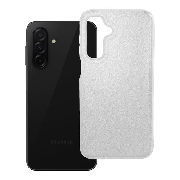 Futerał do Samsung A26 5G Shining srebrny
