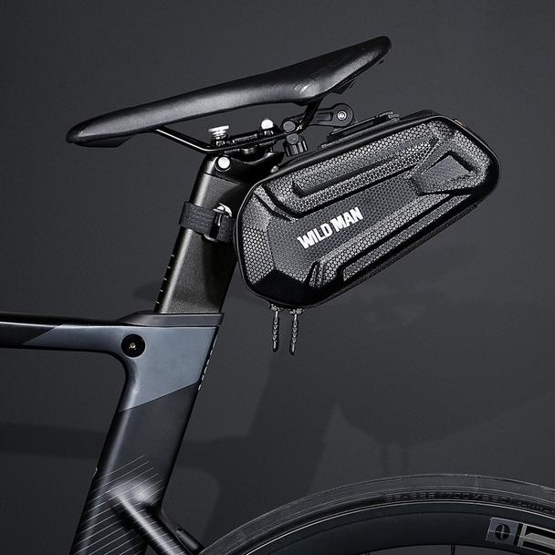 WILDMAN sakwa rowerowa pod siodełko na zamek 1,2L XT7 czarna