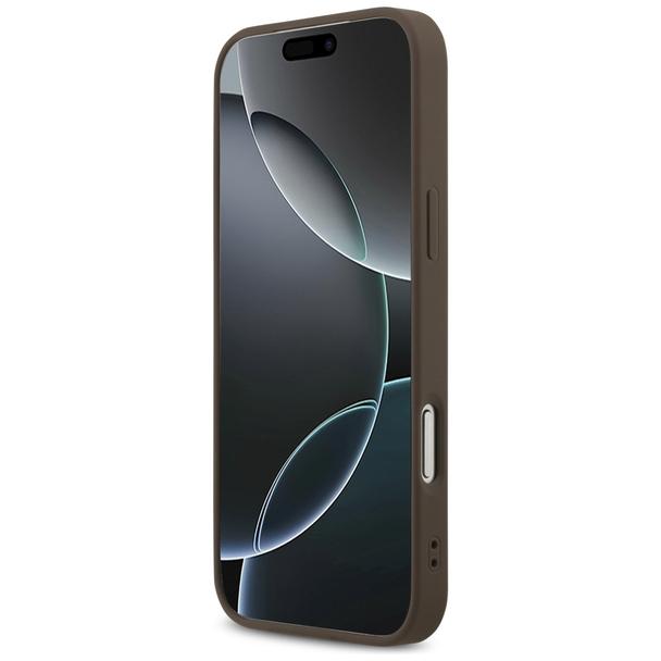 GUESS futerał do IPHONE 17 Pro Max GUHCP17XG4GFBR (PU 4G Classic) brązowy
