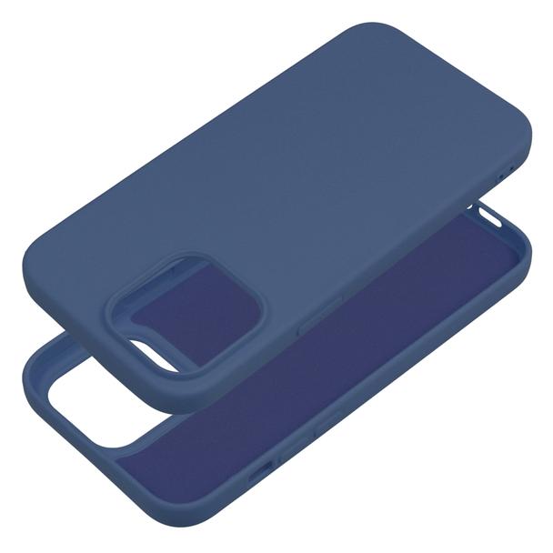 Futerał SILICONE do IPHONE 14 Pro Max niebieski