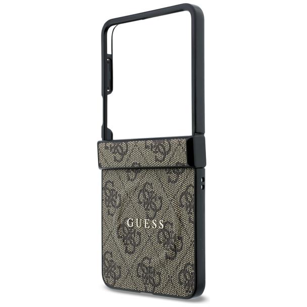 GUESS futerał do SAMSUNG GALAXY Z FLIP 8 kompatybilny z MagSafe (4G Classic) brązowy