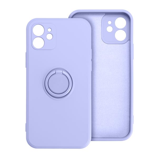 Futerał do iPhone 7 / 8 / SE 2020 / SE 2022 Silicone Ring fioletowy