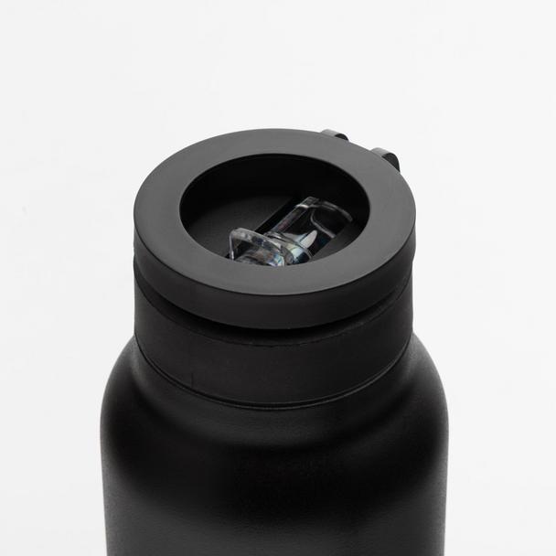 Butelka / bidon na wodę metal z uchwytem kompatybilnym z Magsafe 950ml czarny