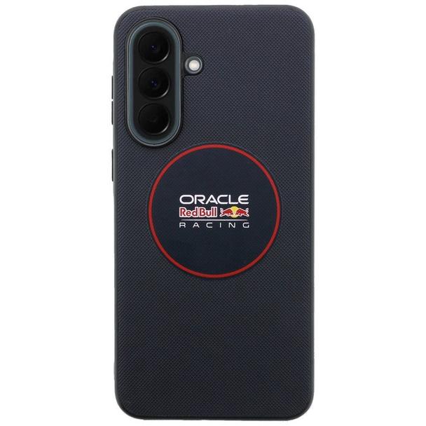 RED BULL futerał do SAMSUNG A37 RBHCA3724PUILVR (Meshed PU Red Ring & Metal Buttons) granatowy
