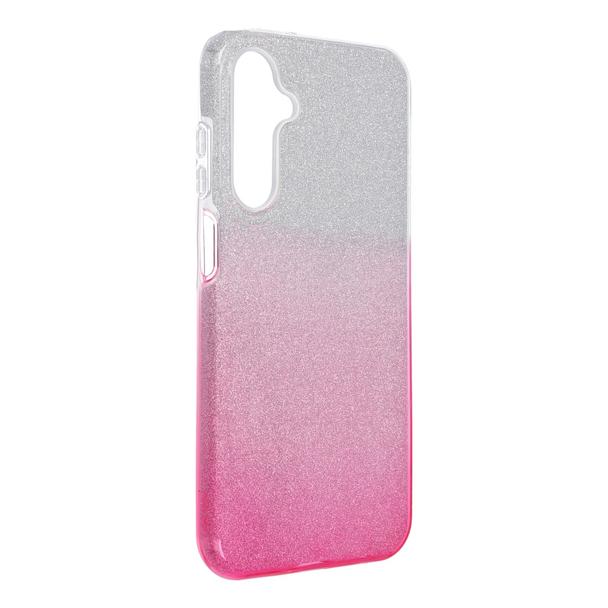 Futerał do Samsung A25 5G Shining transparentny różowy
