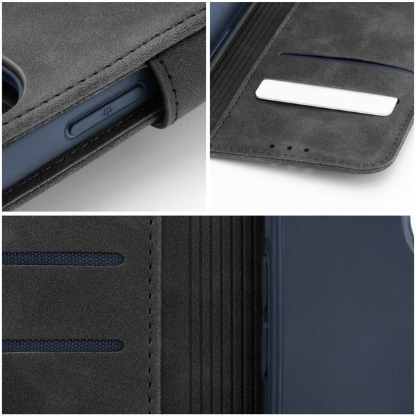 Etui z klapką na Samsung S26 PLUS Tender Book czarne