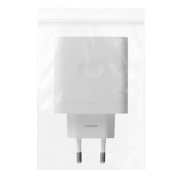 Oryginalna Ładowarka Sieciowa Oppo SuperVOOC VCBBOAEH 120W Power Adapter biała bulk
