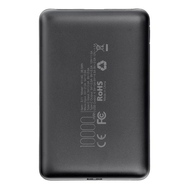 Powerbank Veger S11 (W1140) PD QC3.0 2A 22,5W 10000 mAh czarny 0INT