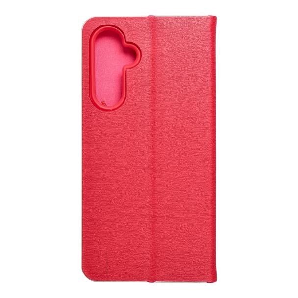 Etui z klapką na Samsung A54 5G Luna Book Gold czerwone
