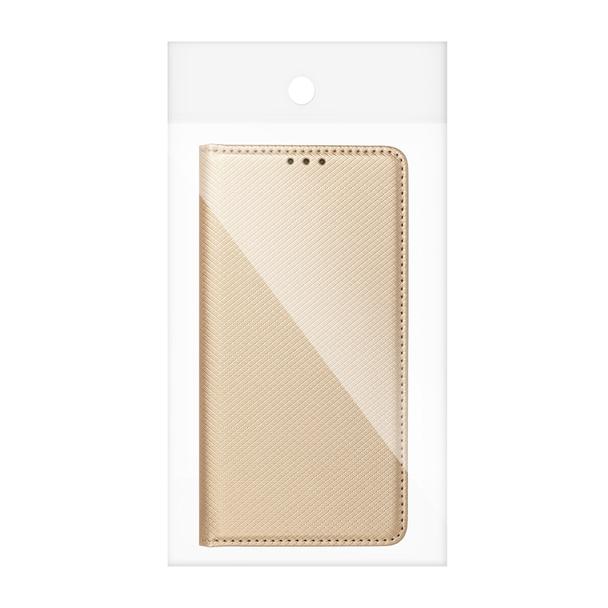 Etui z klapką na Motorola G17 POWER Smart Case Book złote