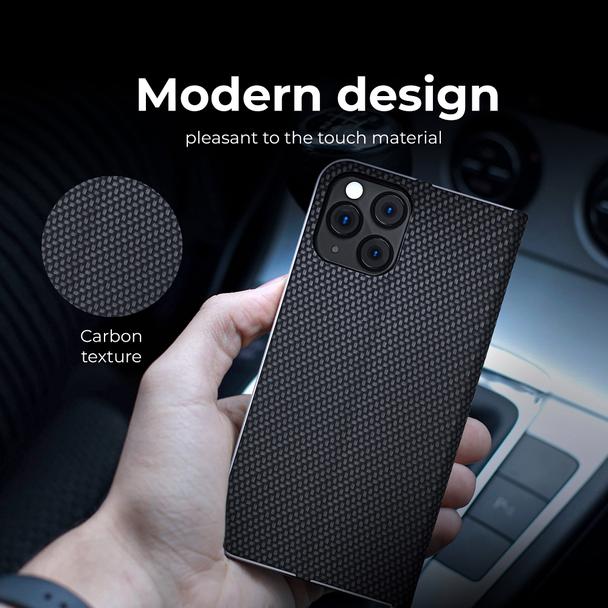 Etui z klapką na Xiaomi Redmi NOTE 11 / 11S Luna Book Gold czarne