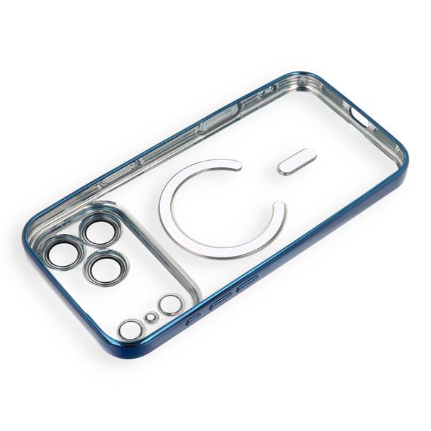 Etui na iPhone 18 Pro / 17 Pro Electro Mag Cover zgodne z MagSafe granatowe
