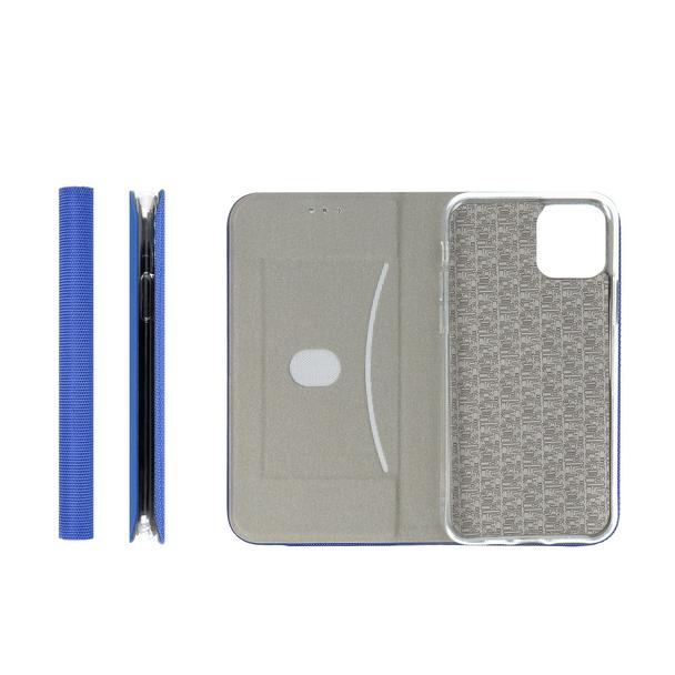 Etui z klapką na Samsung A51 Sensitive Book niebieskie