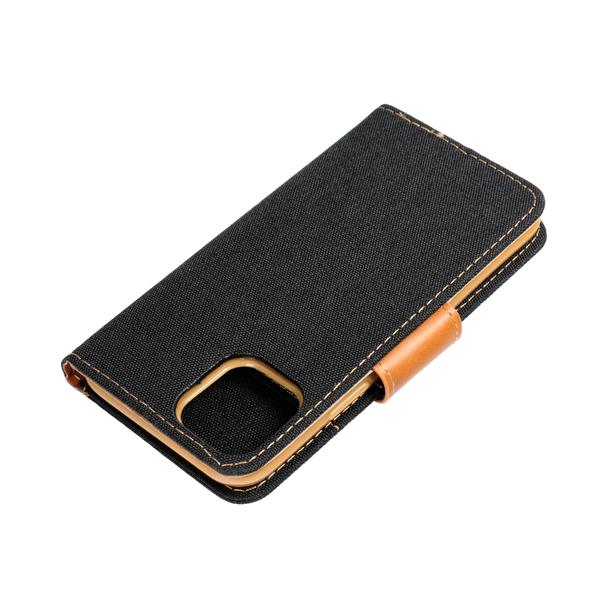 Etui z klapką Samsung A14 4G / A14 5G Canvas Book czarne